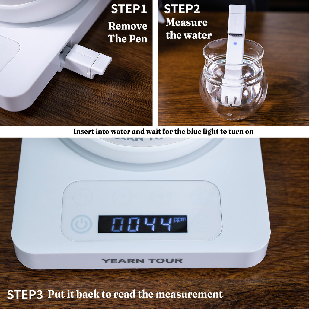 Flow Variable Kettle with TDS Pen